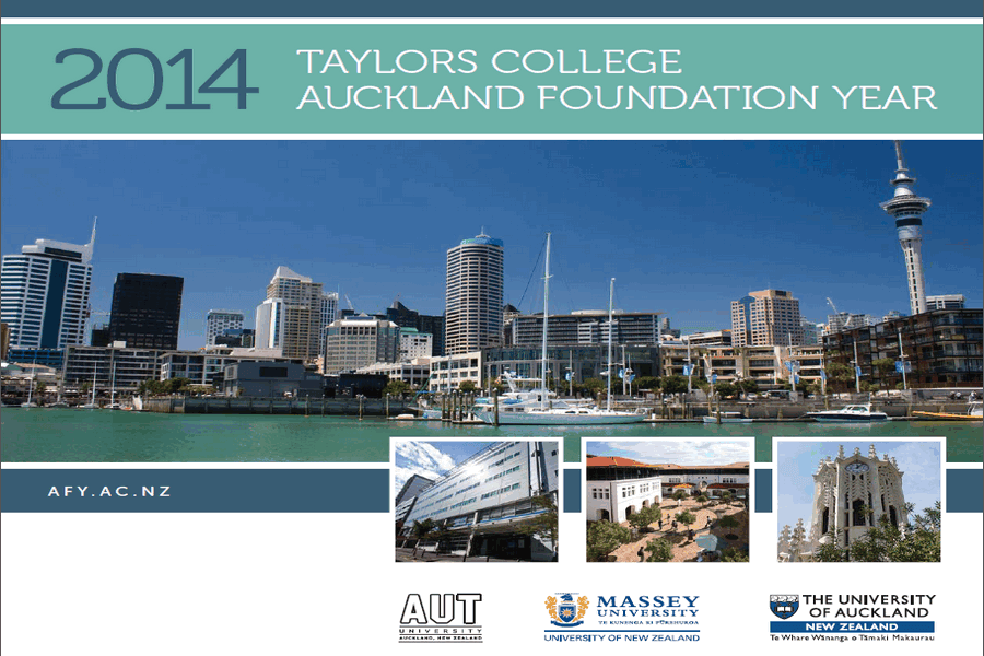 2014 taylors college auckland fdn year