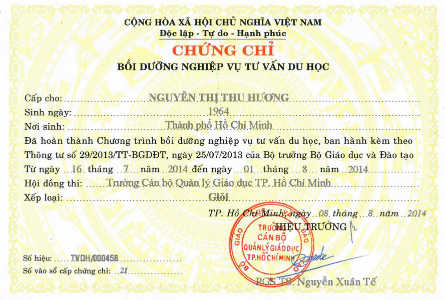 Nguyen Thi Thu Huong