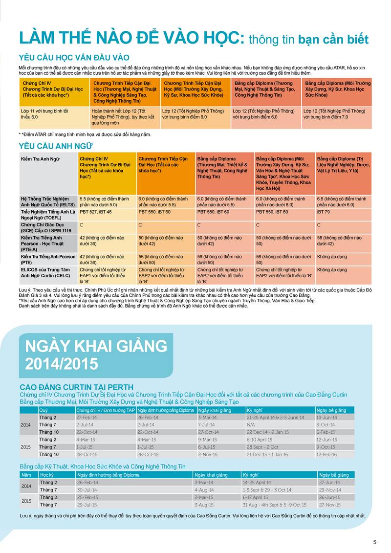 Curtin College Guide 2014 Vietnamese Page 05