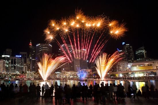 Fireworks Darling Harbour