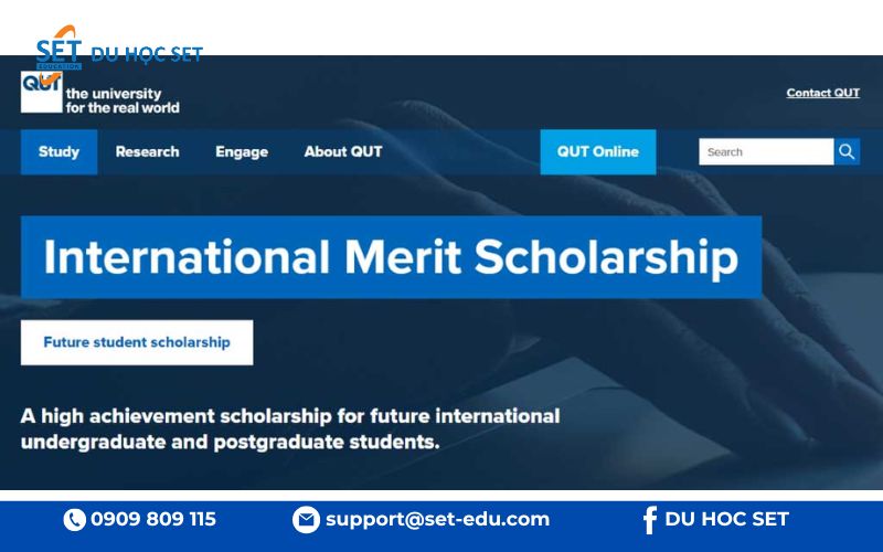 QUT cung cấp học bổng Merit cho sinh viên quốc tế