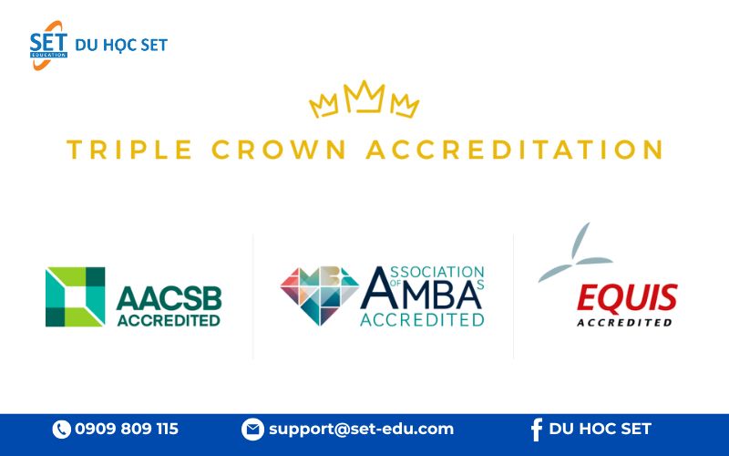 QUT là trường đầu tiên tại Úc đạt chứng nhận "Triple Crown" cho Trường Kinh doanh