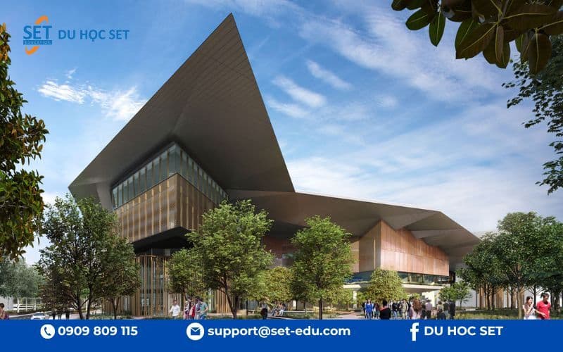 James Cook University Townsville là cơ sở lớn nhất và toàn diện nhất