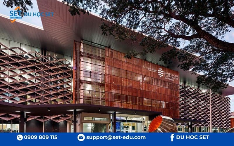 James Cook University xếp hạng 445 thế giới và thuộc Top 2% đại học hàng đầu