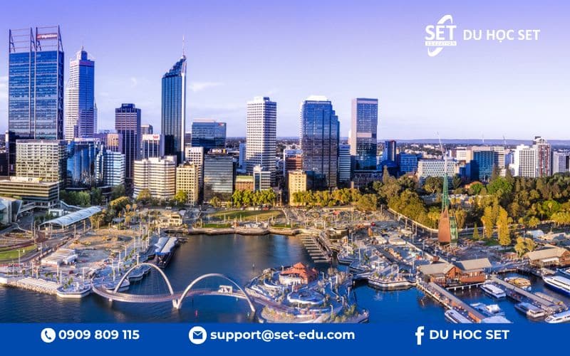 Chi phí sinh hoạt tại Perth khoảng 2,000 AUD mỗi tháng, thấp hơn Sydney và Melbourne