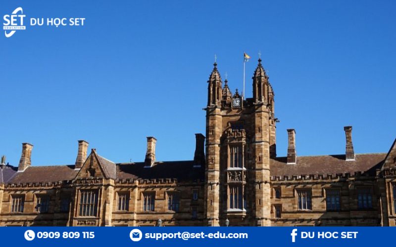 Sydney University - Hai kỳ nhập tháng 2&7, hạn chót 1/12&15/5, chuẩn bị hồ sơ 4-6 tháng trước