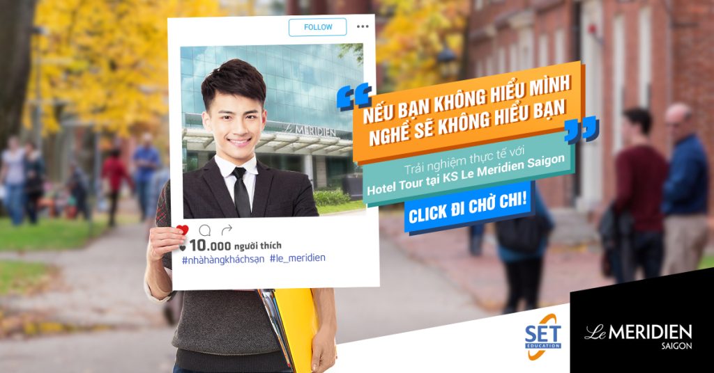 [TPHCM] Workshop: “Hiểu mình – Hiểu nghề chuyên ngành Nhà hàng – Khách sạn”