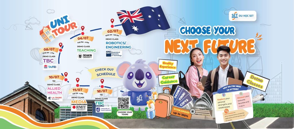 [Sự kiện tại Úc] Khám phá UniTour 2024 vòng quanh nước Úc