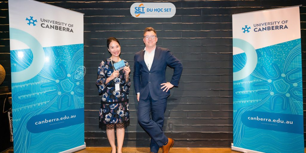 Du học SET tham dự tiệc tri ân đối tác từ trường Đại học Canberra