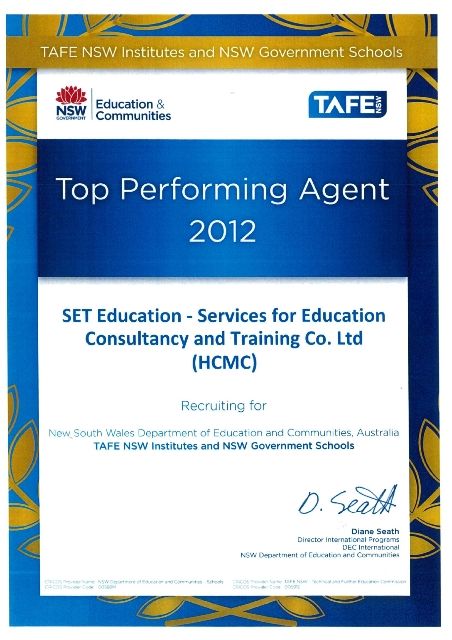 tafe top performance 2012 VN