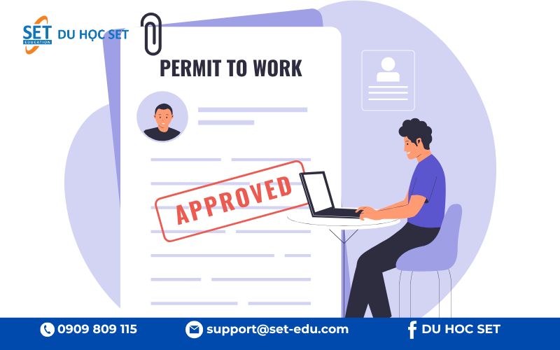 Hồ sơ Work Permit được nộp và xét duyệt trong 5 ngày làm việc