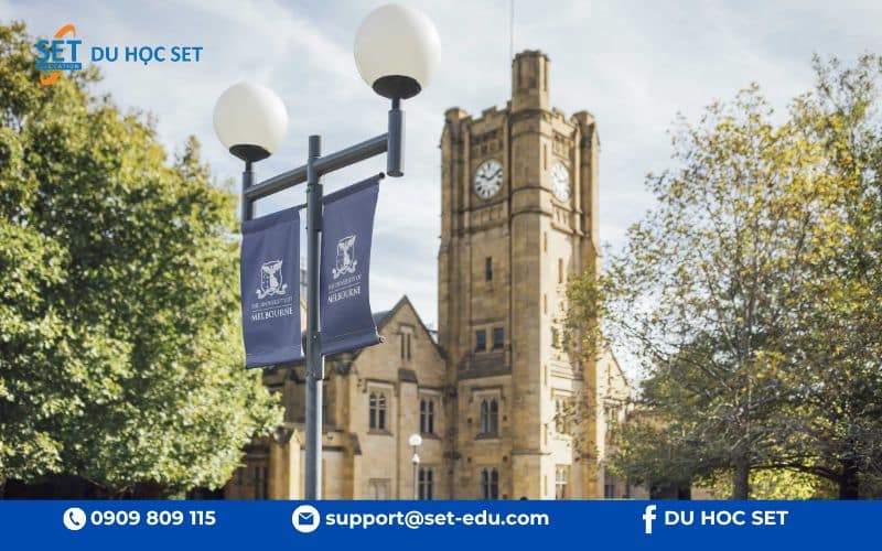 University of Melbourne (UoM) là một trong những trường đại học hàng đầu tại Úc