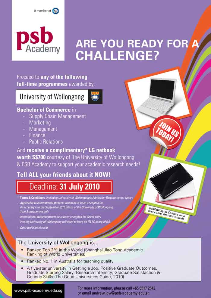 Học viện PSB tặng laptop cho sinh viên