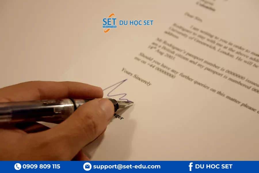 Thư giới thiệu nên từ người hiểu rõ năng lực và phù hợp với học bổng