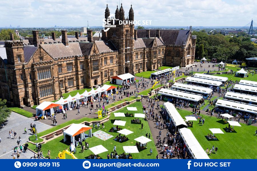 Đại học Sydney là lựa chọn du học kế toán với uy tín toàn cầu và cơ hội nghề nghiệp cao