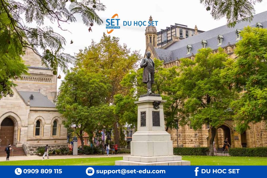 Đại học Adelaide nổi bật về nông nghiệp và mang lại lợi thế định cư cao