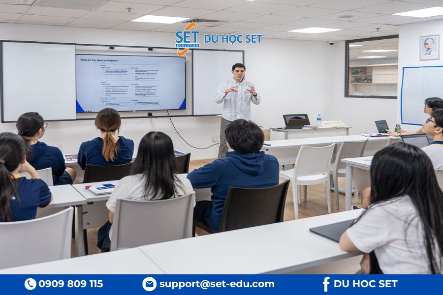 Trải nghiệm học tập quốc tế chuẩn đại học với lớp nhỏ và hỗ trợ cá nhân hóa